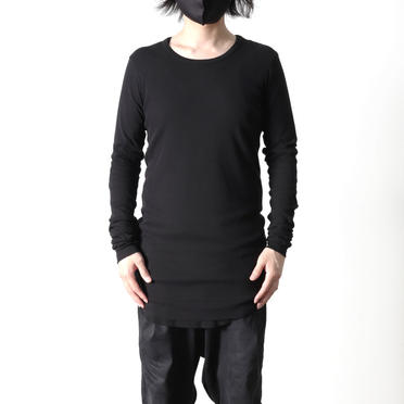 Double Layered Long Top　BLACK No.15