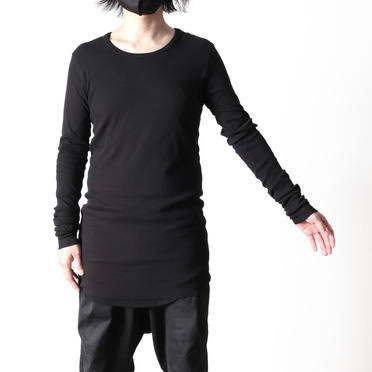 Double Layered Long Top　BLACK No.19