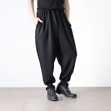 20-21FW shakunage pants　BLACK No.18