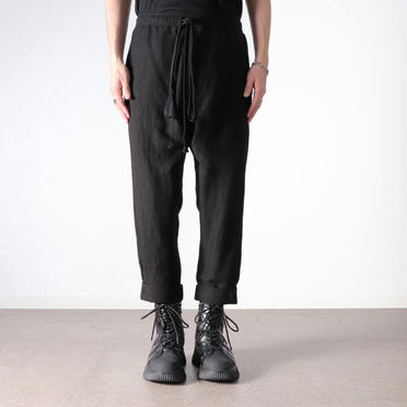 STRIPE JACQUARD PANTS　BLACK No.15