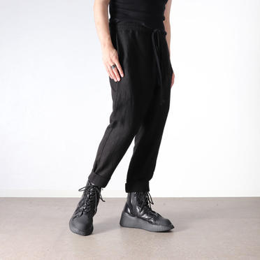 STRIPE JACQUARD PANTS　BLACK No.23