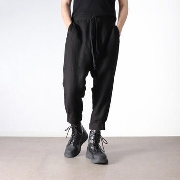 STRIPE JACQUARD PANTS　BLACK No.24