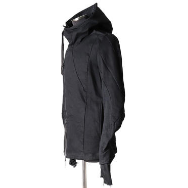 Switching Hoodie Blouson　BLACK No.3