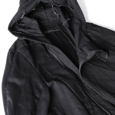 Switching Hoodie Blouson　BLACK No.20