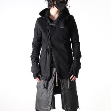 Switching Hoodie Blouson　BLACK No.26