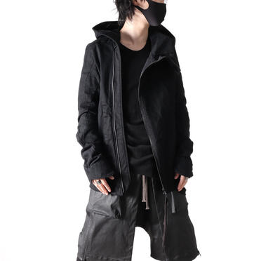 Switching Hoodie Blouson　BLACK No.28