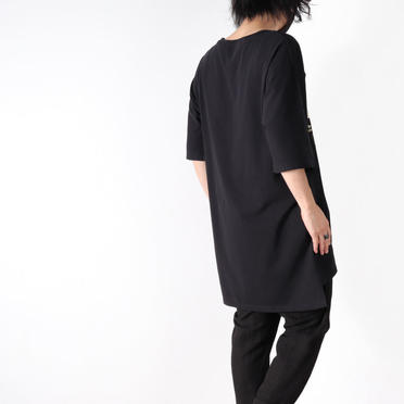 CLOWN DOLMAN SLEEVE TEE　BLACK No.12