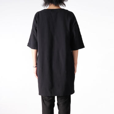 CLOWN DOLMAN SLEEVE TEE　BLACK No.13