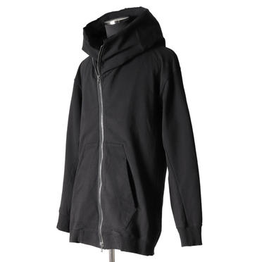 PADDED ZIP HOODIE　BLACK No.2