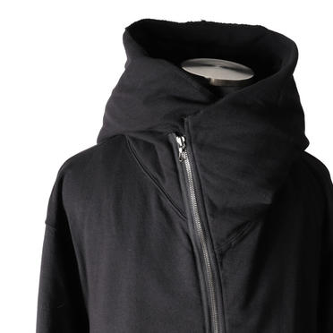 PADDED ZIP HOODIE　BLACK No.10