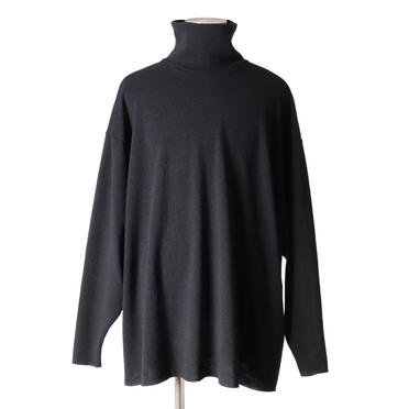 20-21FW kosumosu pullover　BLACK No.1