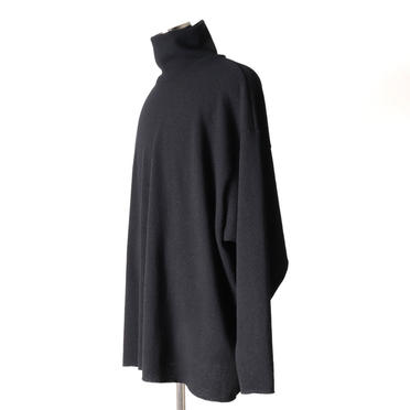 20-21FW kosumosu pullover　BLACK No.3