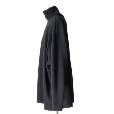 20-21FW kosumosu pullover　BLACK No.4