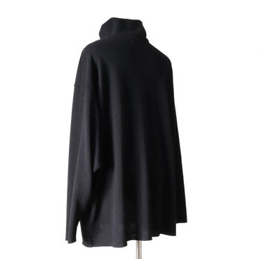 20-21FW kosumosu pullover　BLACK No.5