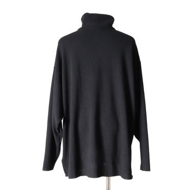 20-21FW kosumosu pullover　BLACK No.6