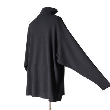 20-21FW kosumosu pullover　BLACK No.7