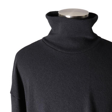 20-21FW kosumosu pullover　BLACK No.8