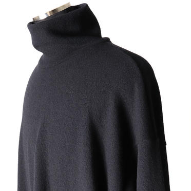20-21FW kosumosu pullover　BLACK No.9