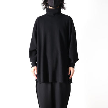 20-21FW kosumosu pullover　BLACK No.13