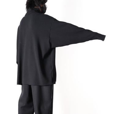 20-21FW kosumosu pullover　BLACK No.17