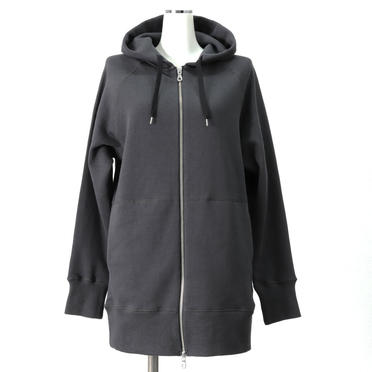 zip long parka　D/GRAY No.1