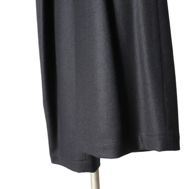 Asymmetry Wide Pants　BLACK No.10