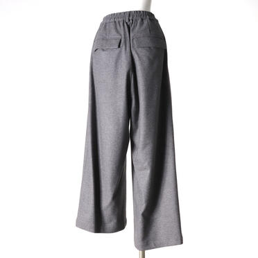 Asymmetry Wide Pants　GRAY No.5