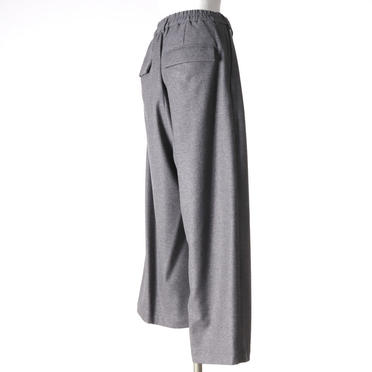 Asymmetry Wide Pants　GRAY No.6