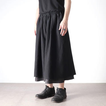 20-21FW tsukushi pants　BLACK No.18