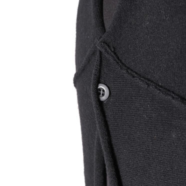 SOLID KNIT CARDE　BLACK No.11