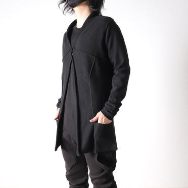 SOLID KNIT CARDE　BLACK No.14
