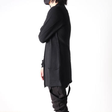 SOLID KNIT CARDE　BLACK No.15