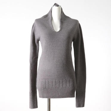 Wo/Ac/Wp Knit Pullover　GRAY No.1