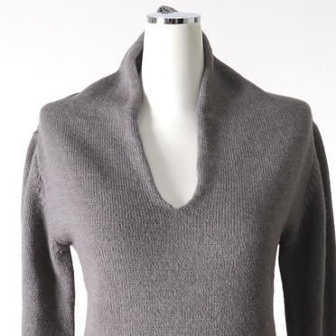 Wo/Ac/Wp Knit Pullover　GRAY No.7