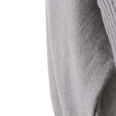 Wo/Ac/Wp Asymmetry Knit Pullover　GRAY No.11