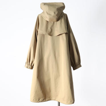 MIDIUMISOLID volume sleeve A-line coat　BEIGE No.6