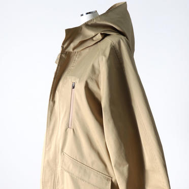 MIDIUMISOLID volume sleeve A-line coat　BEIGE No.9