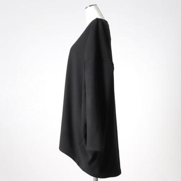 V neck cocoon P/O　BLACK No.3