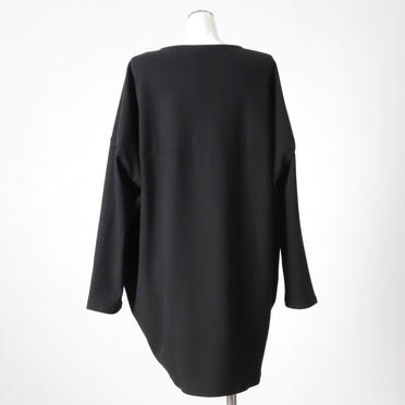 V neck cocoon P/O　BLACK No.5