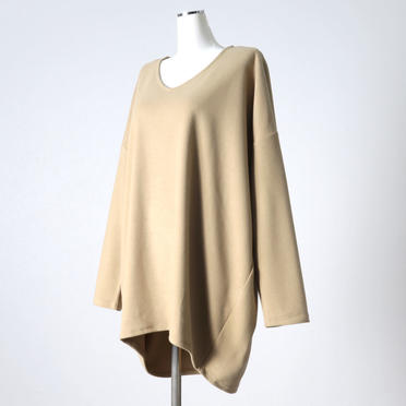 V neck cocoon P/O　BEIGE No.2