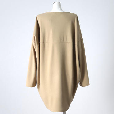 V neck cocoon P/O　BEIGE No.5