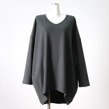 V neck cocoon P/O　GRAY No.1