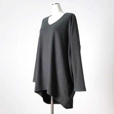 V neck cocoon P/O　GRAY No.2