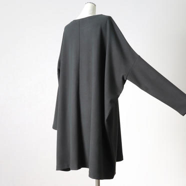 crew neck wide tunic　GRAY No.6