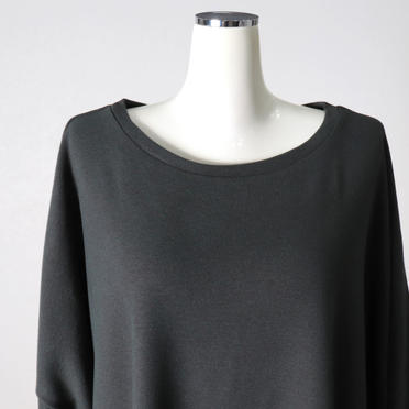 crew neck wide tunic　GRAY No.7