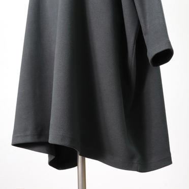 crew neck wide tunic　GRAY No.9