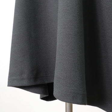 crew neck wide tunic　GRAY No.10