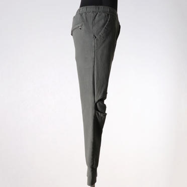 SKINNY TRACK PANTS　OLIVE GREEN No.7