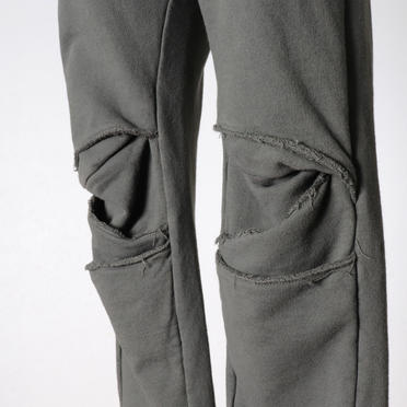 SKINNY TRACK PANTS　OLIVE GREEN No.11