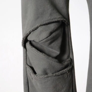 SKINNY TRACK PANTS　OLIVE GREEN No.12